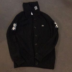 Lacoste cardigan sweater